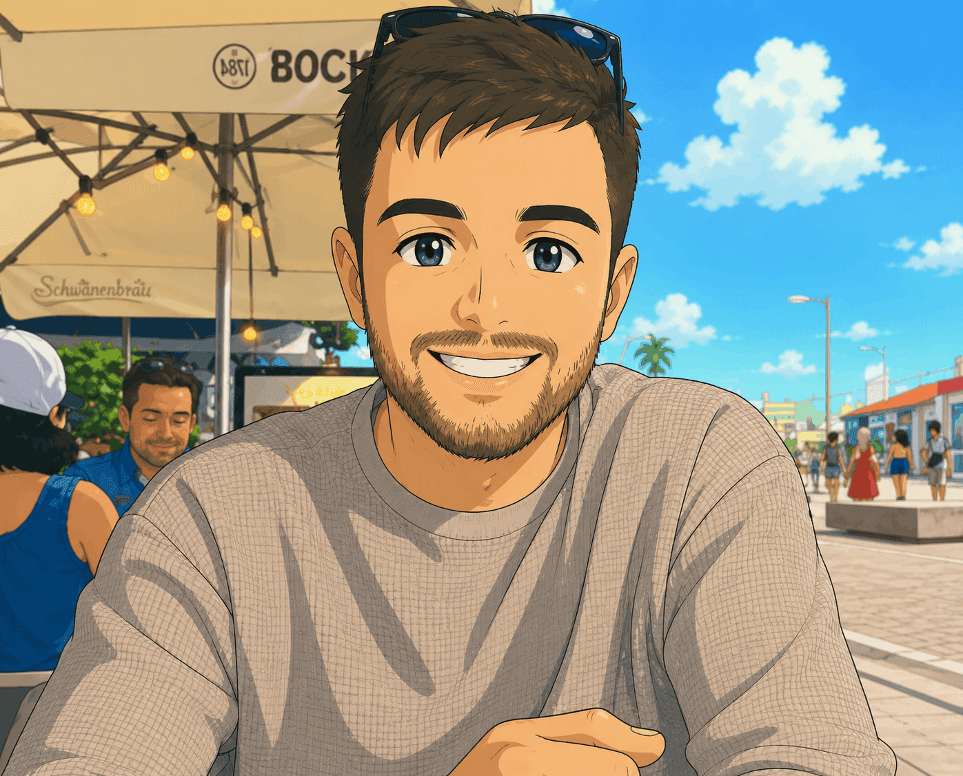 Keiron Lamb Liquify team card portrait
